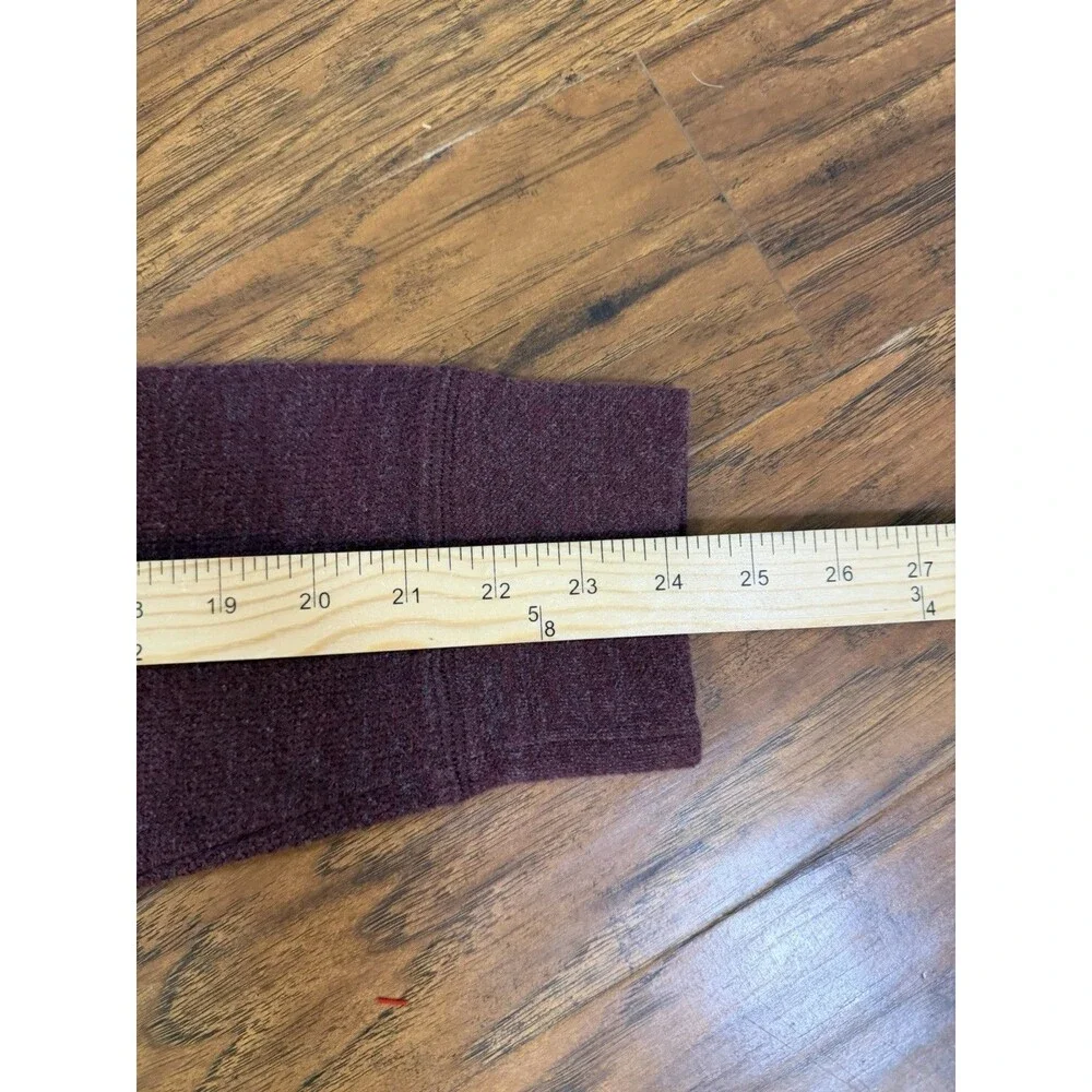Banana Republic Mens Maroon Long Sleeve Lightweight Sweater